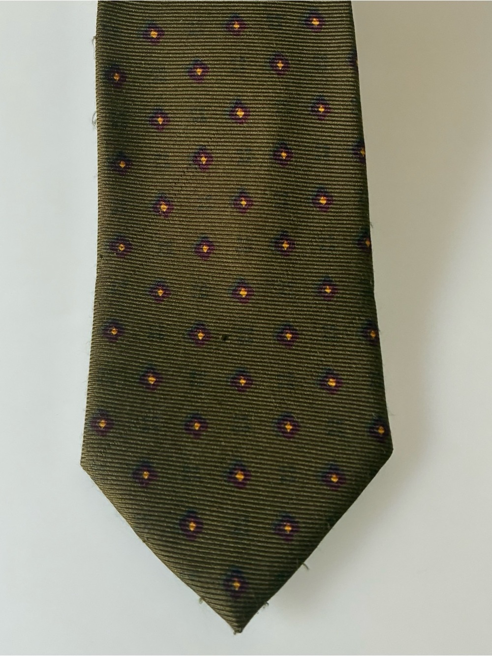 Ermenegildo Zegna Silk Tie Made in Italy